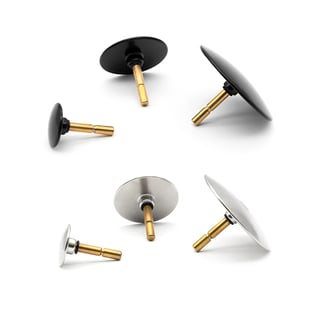 Kit de 6 elétrodos convexos (3 Capacitivo + 3 Resistivo) para Diacare 5000, Diacare 6000, RF Beauty 6000 MED e RF Beauty 7000 MED